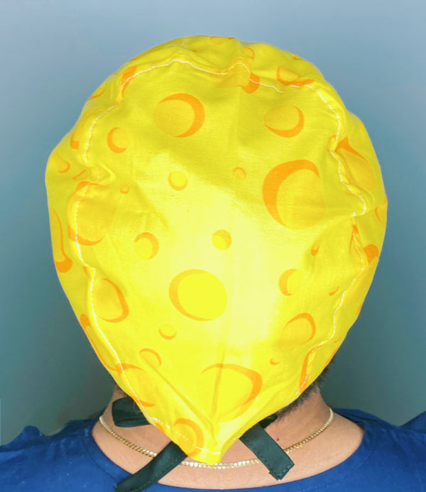 Cheddar Cheese Unisex Food Scrub Cap