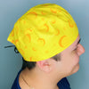 Cheddar Cheese Unisex Food Scrub Cap