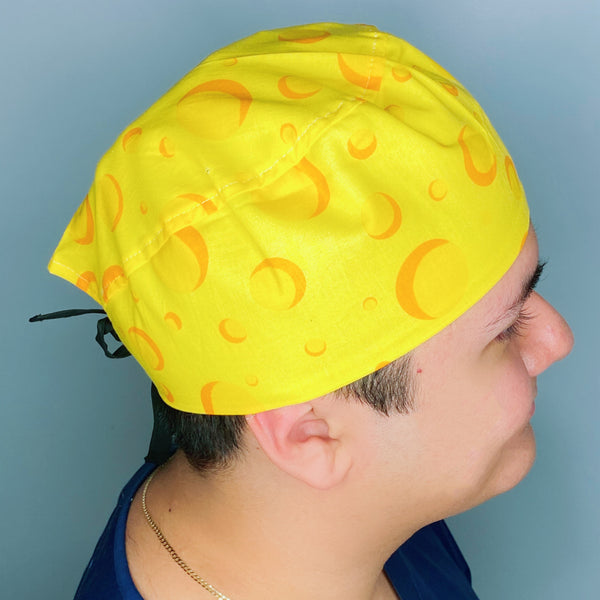 Cheddar Cheese Unisex Food Scrub Cap