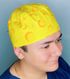 Cheddar Cheese Unisex Food Scrub Cap