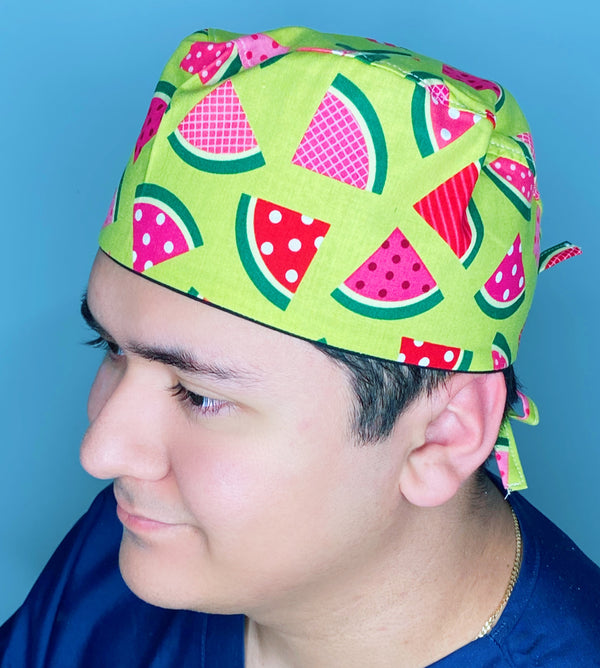 Cute Watermelons Unisex Food Scrub Cap