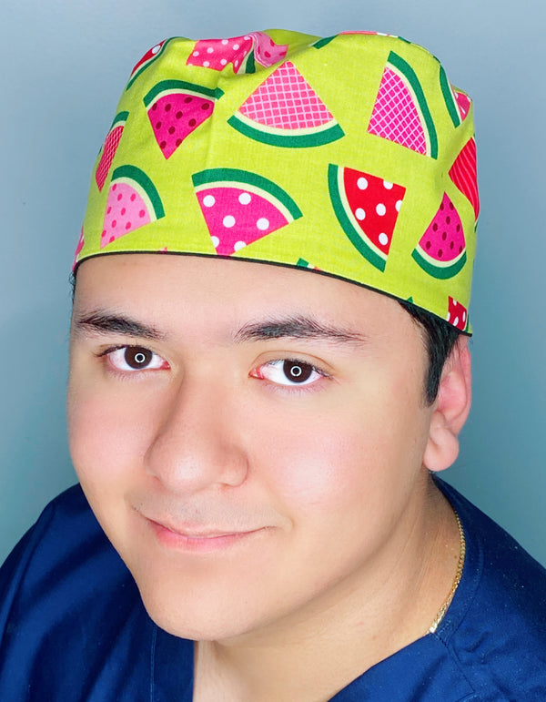 Cute Watermelons Unisex Food Scrub Cap