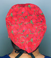 Strawberries Fruit Unisex Food Scrub Cap