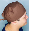 Solid Color "Chocolate" Unisex Scrub Cap