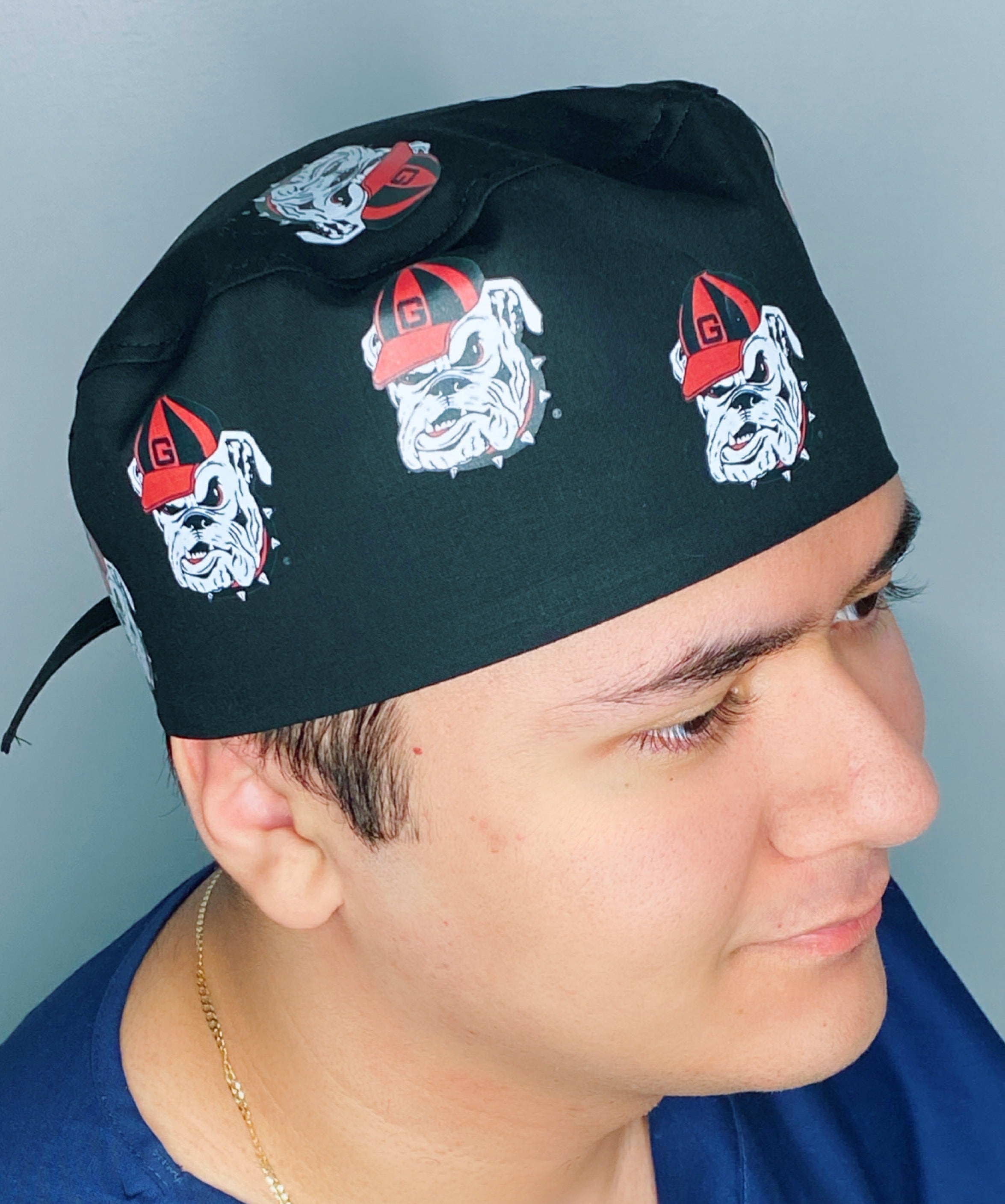 Atlanta School Team Printed Unisex Helmet Scrub Cap