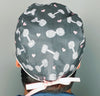 Weights & Hearts on Dark Grey Unisex Sport Scrub Cap