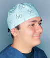 Harry's Glasses & Scar HP Famous Wizard Movie Unisex Geek Scrub Cap
