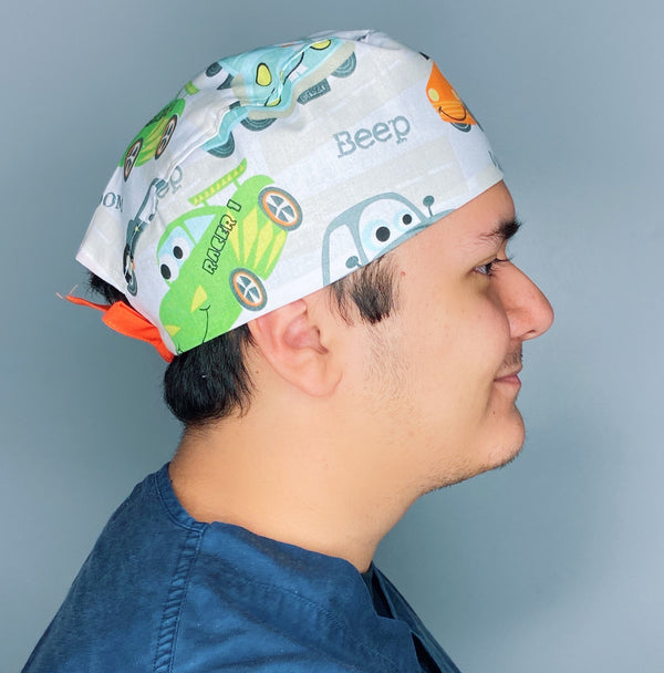 Beep Beep Vroom Unisex Sport Scrub Cap