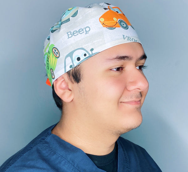 Beep Beep Vroom Unisex Sport Scrub Cap