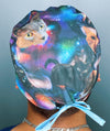 Galaxy Cats Funny Cats Unisex Animal Scrub Cap