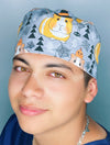 Guinea Pig Halloween themed Unisex Holiday Scrub Cap