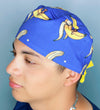 Monkey's on Banana Moons Unisex Animal Scrub Cap