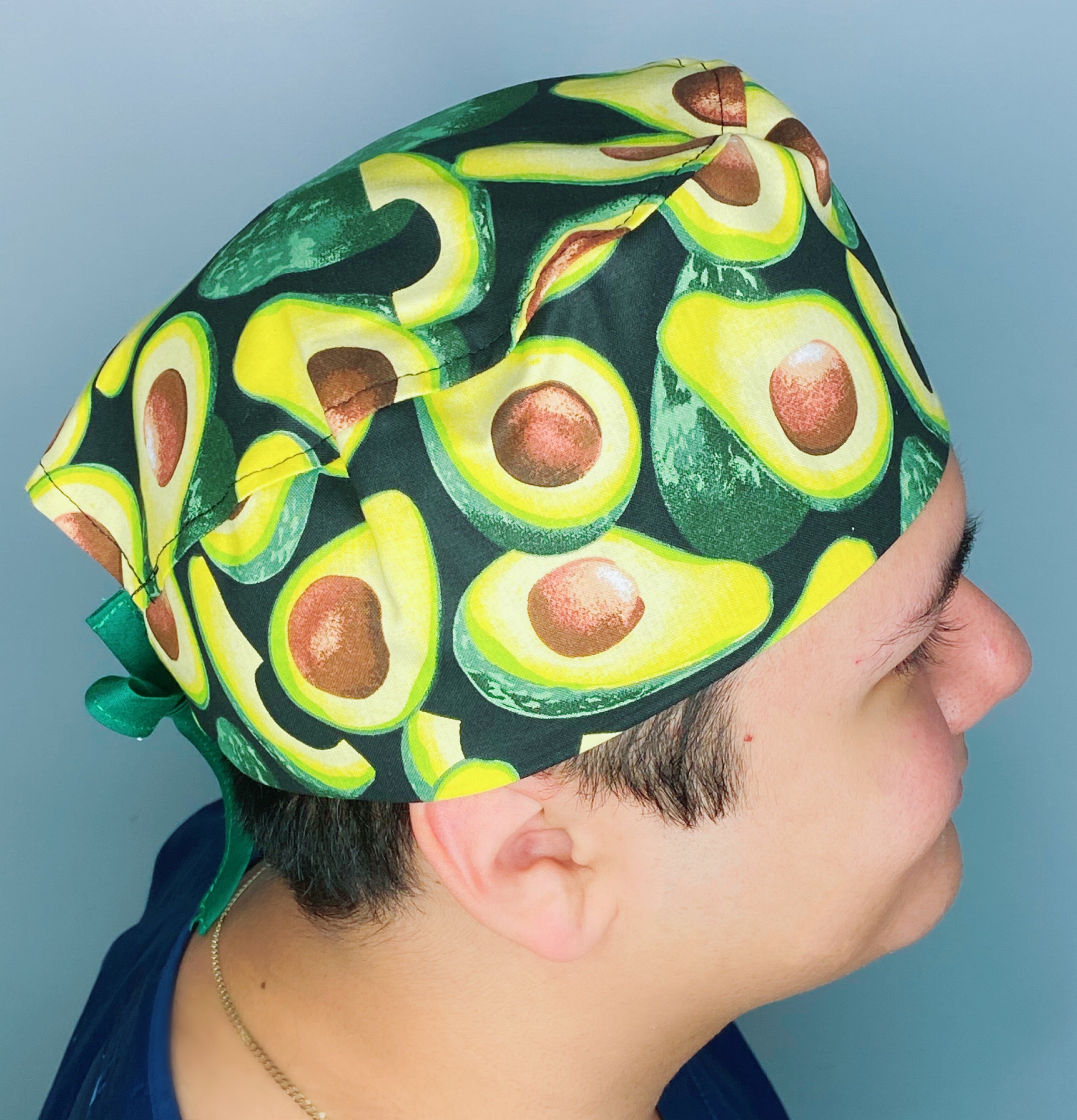 Avocados Unisex Food Scrub Cap