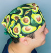 Avocados Unisex Food Scrub Cap