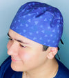 Magic 8 Ball Design Unisex Fancy Scrub Cap