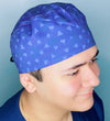 Magic 8 Ball Design Unisex Fancy Scrub Cap
