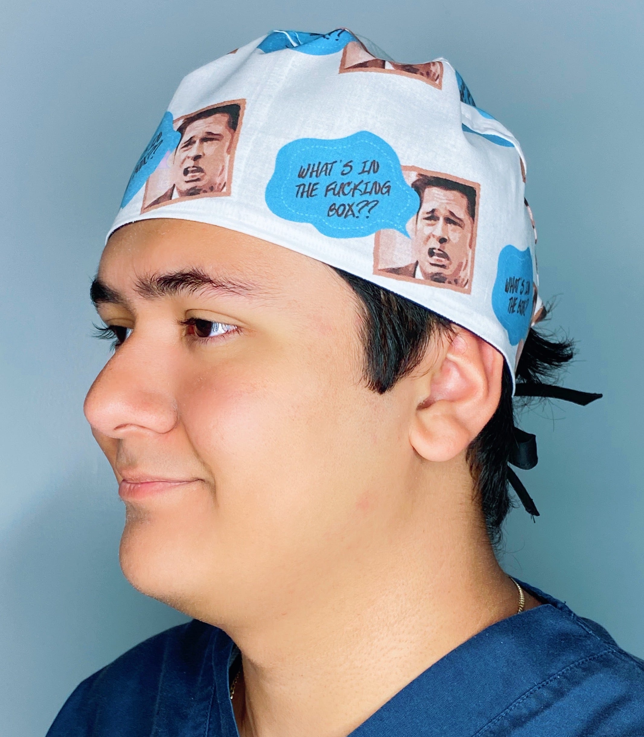 Brad SE7EN Famous Movie Unisex Geek Scrub Cap