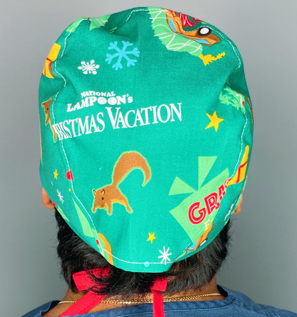 National Lampoon's Christmas Vacation Christmas/Winter themed Unisex Holiday Scrub Cap