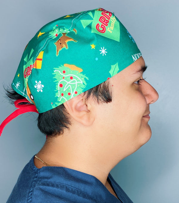 National Lampoon's Christmas Vacation Christmas/Winter themed Unisex Holiday Scrub Cap