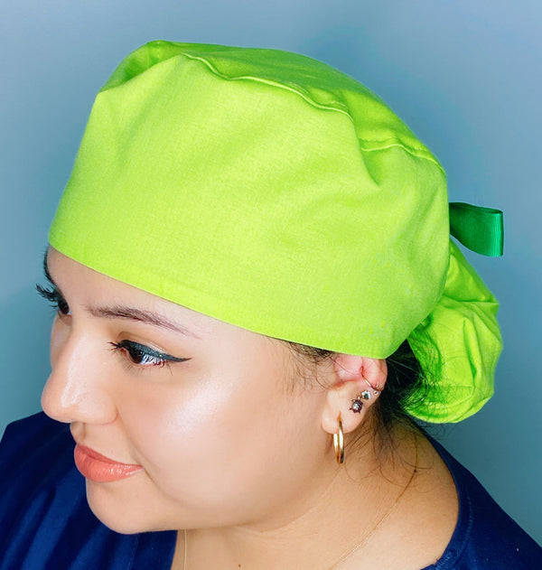 Solid Color "Chartreuse" Ponytail