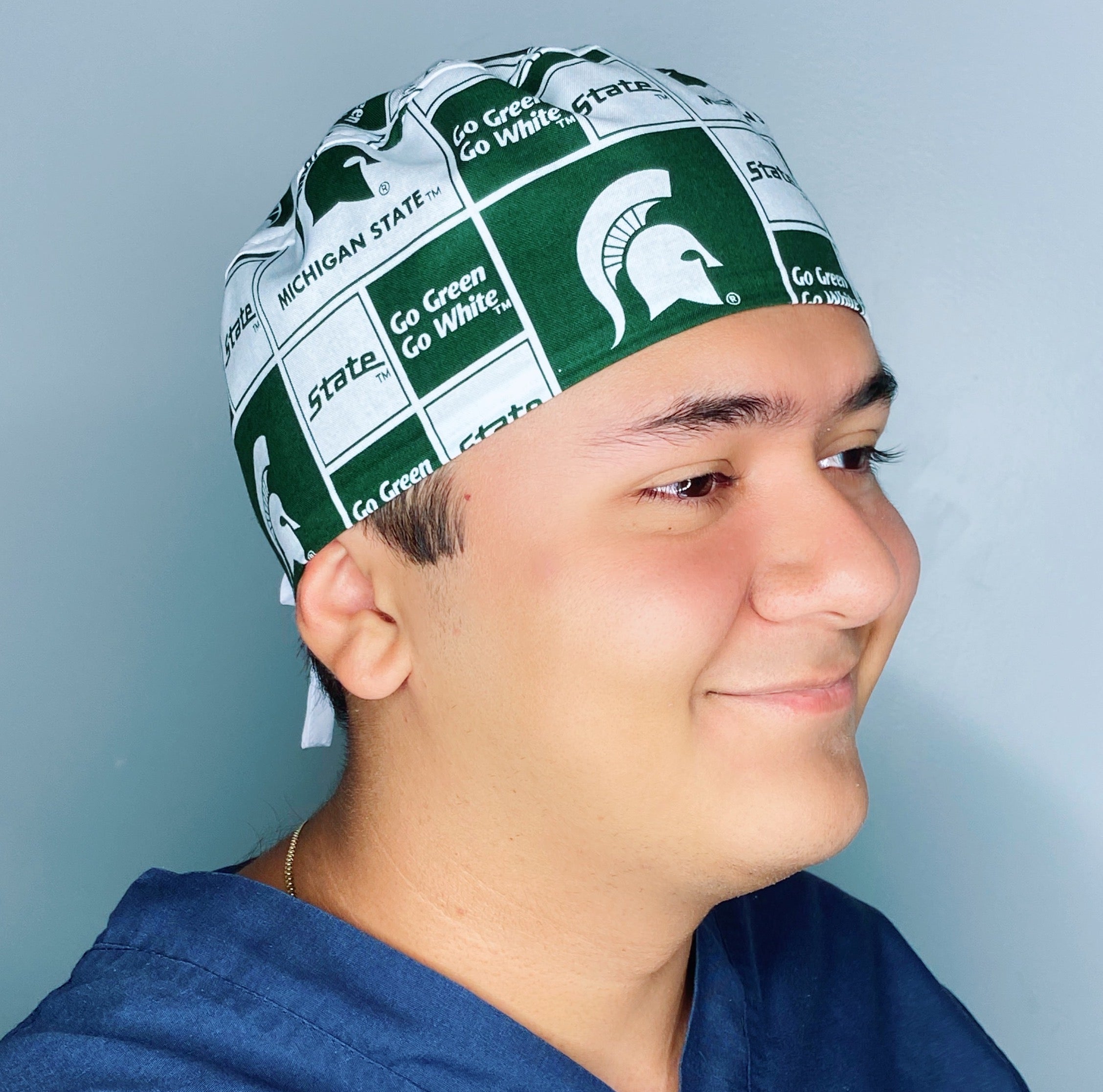 East Lansing Michigan School Unisex Sport Scrub Cap