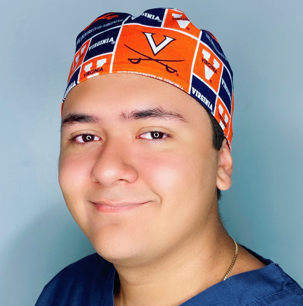 Charlottesville Virginia School Unisex Sport Scrub Cap