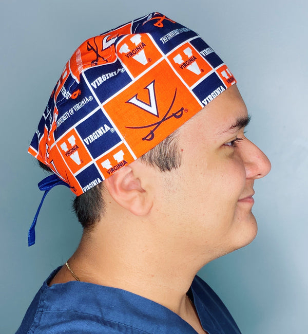 Charlottesville Virginia School Unisex Sport Scrub Cap