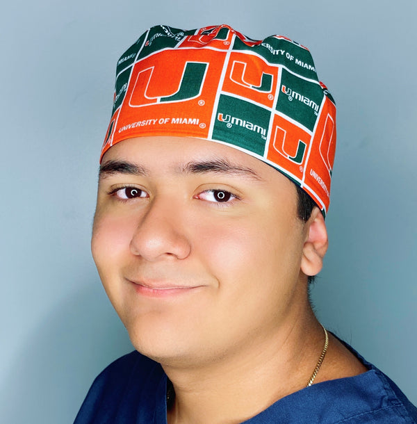 Coral Gables Miami Florida School Unisex Sport Scrub Cap