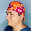 Blacksburg Virginia Tech School Unisex Sport Scrub Cap