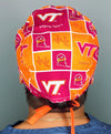 Blacksburg Virginia Tech School Unisex Sport Scrub Cap