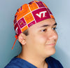 Blacksburg Virginia Tech School Unisex Sport Scrub Cap