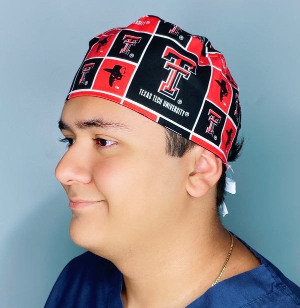 Lubbock Texas Tech School Unisex Sport Scrub Cap