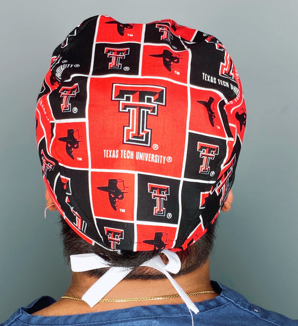 Lubbock Texas Tech School Unisex Sport Scrub Cap