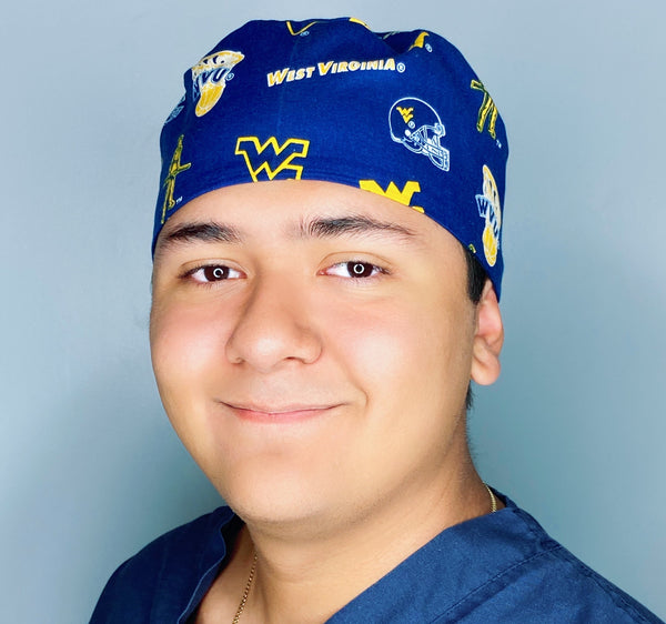 Morgantown West Virginia School Unisex Sport Scrub Cap