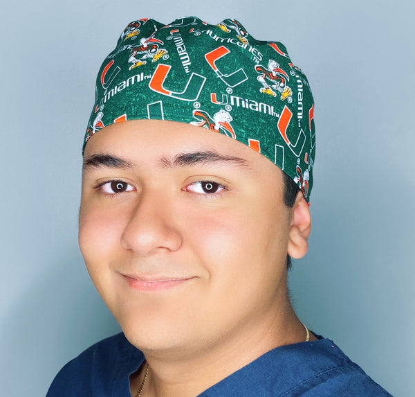 Coral Gables Miami Florida School Unisex Sport Scrub Cap