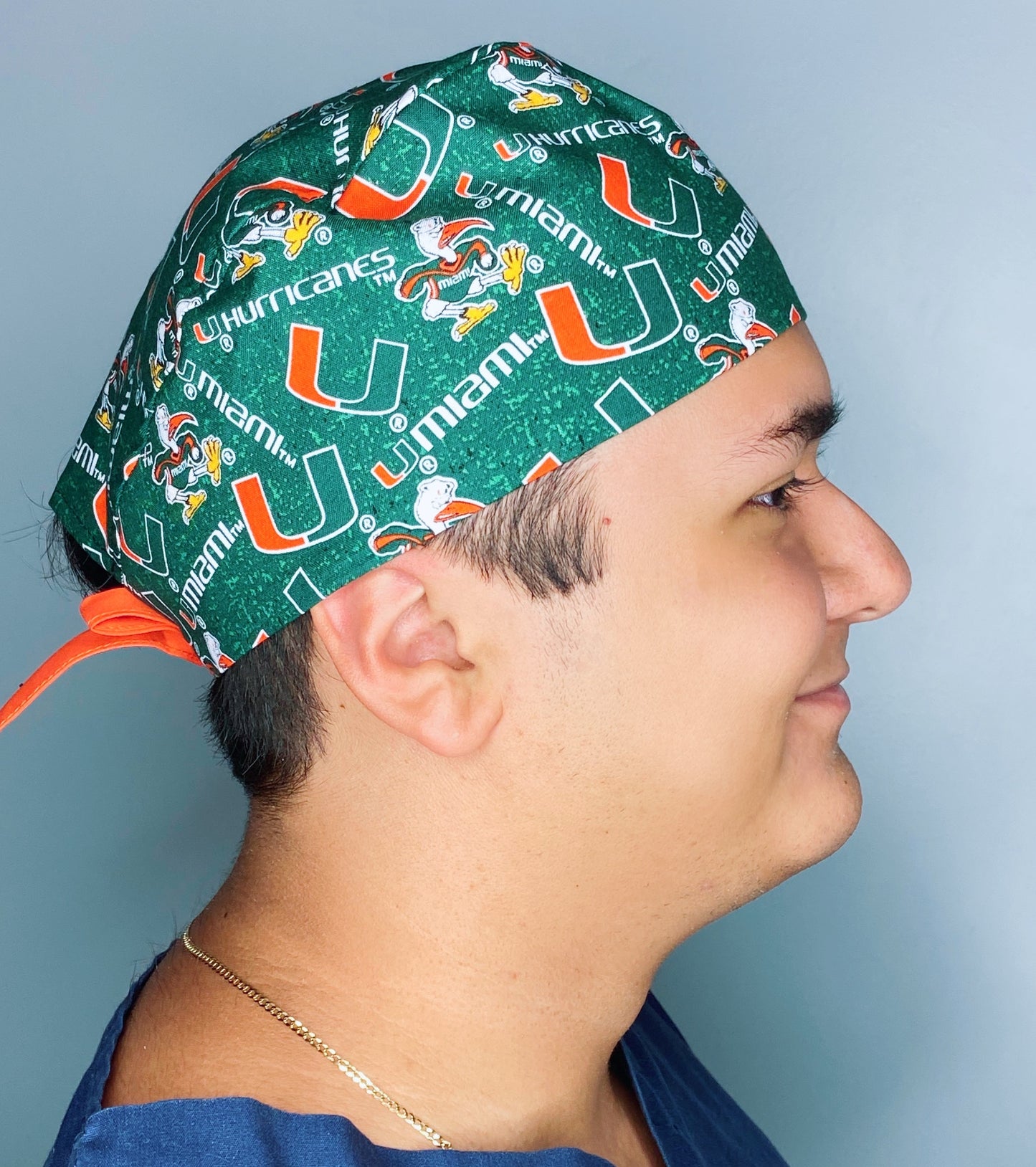 Coral Gables Miami Florida School Unisex Sport Scrub Cap