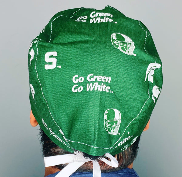 East Lansing Michigan School Unisex Sport Scrub Cap