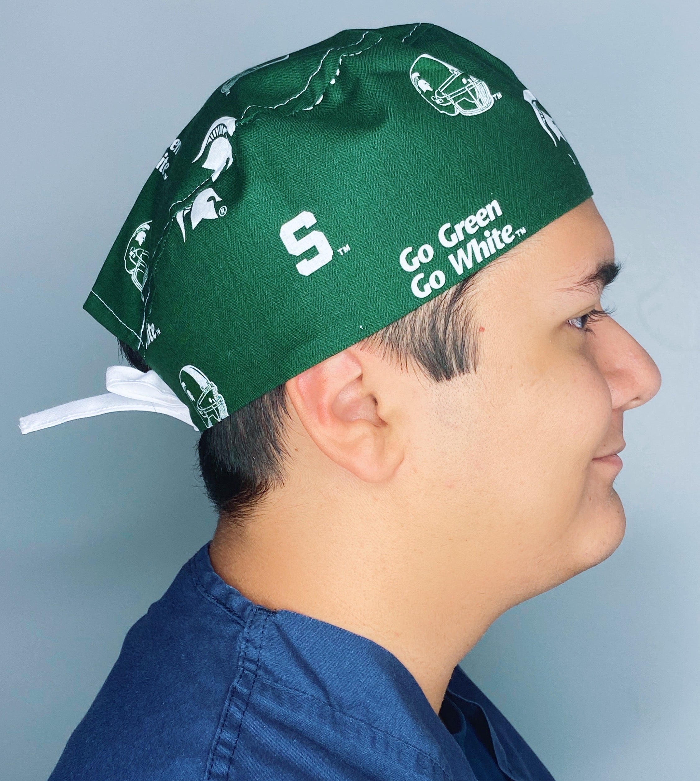 East Lansing Michigan School Unisex Sport Scrub Cap