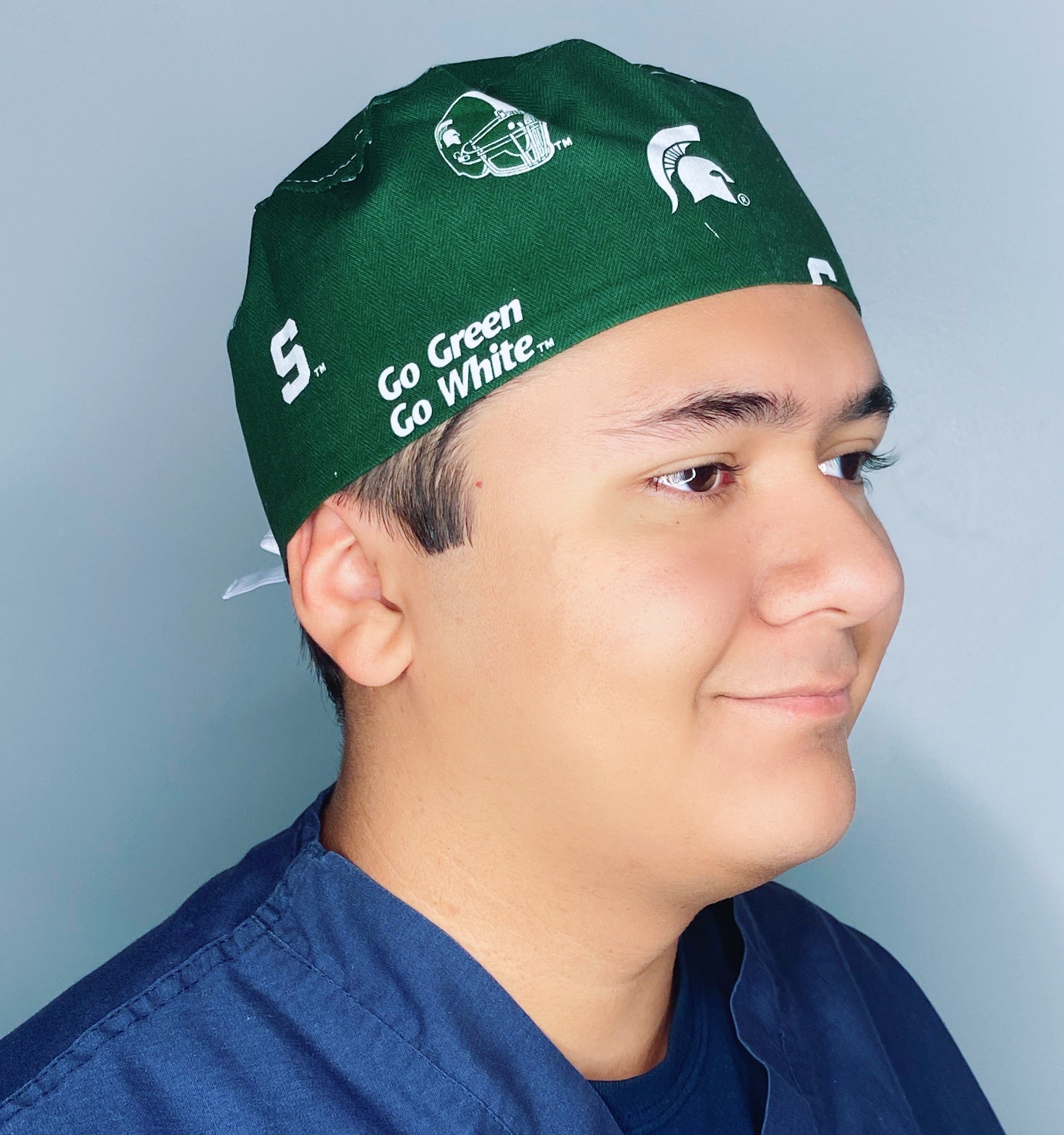 East Lansing Michigan School Unisex Sport Scrub Cap