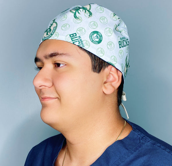 Milwaukee Basketball Team Unisex Sport Scrub Cap