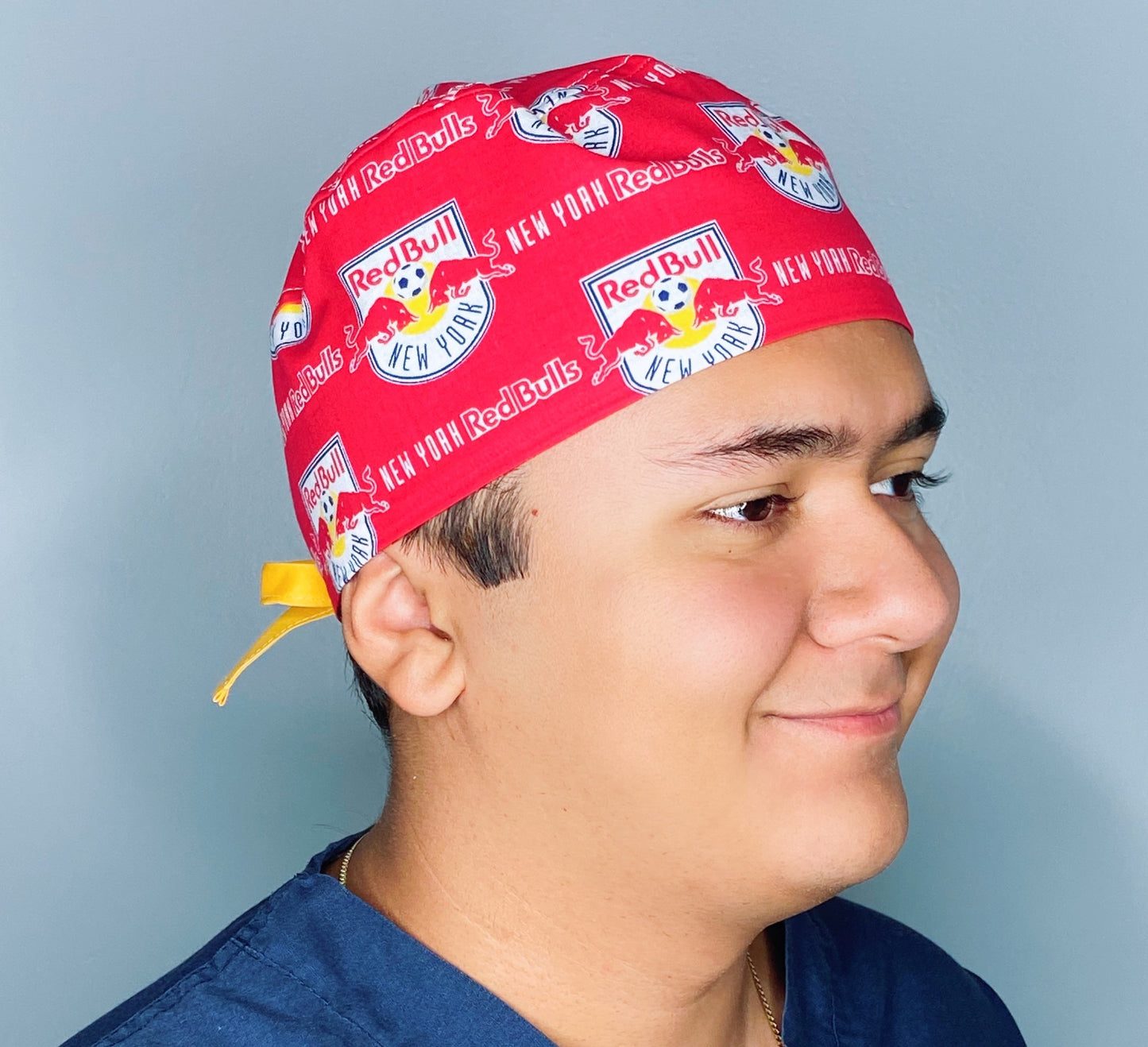 New York Soccer Team Unisex Sport Scrub Cap