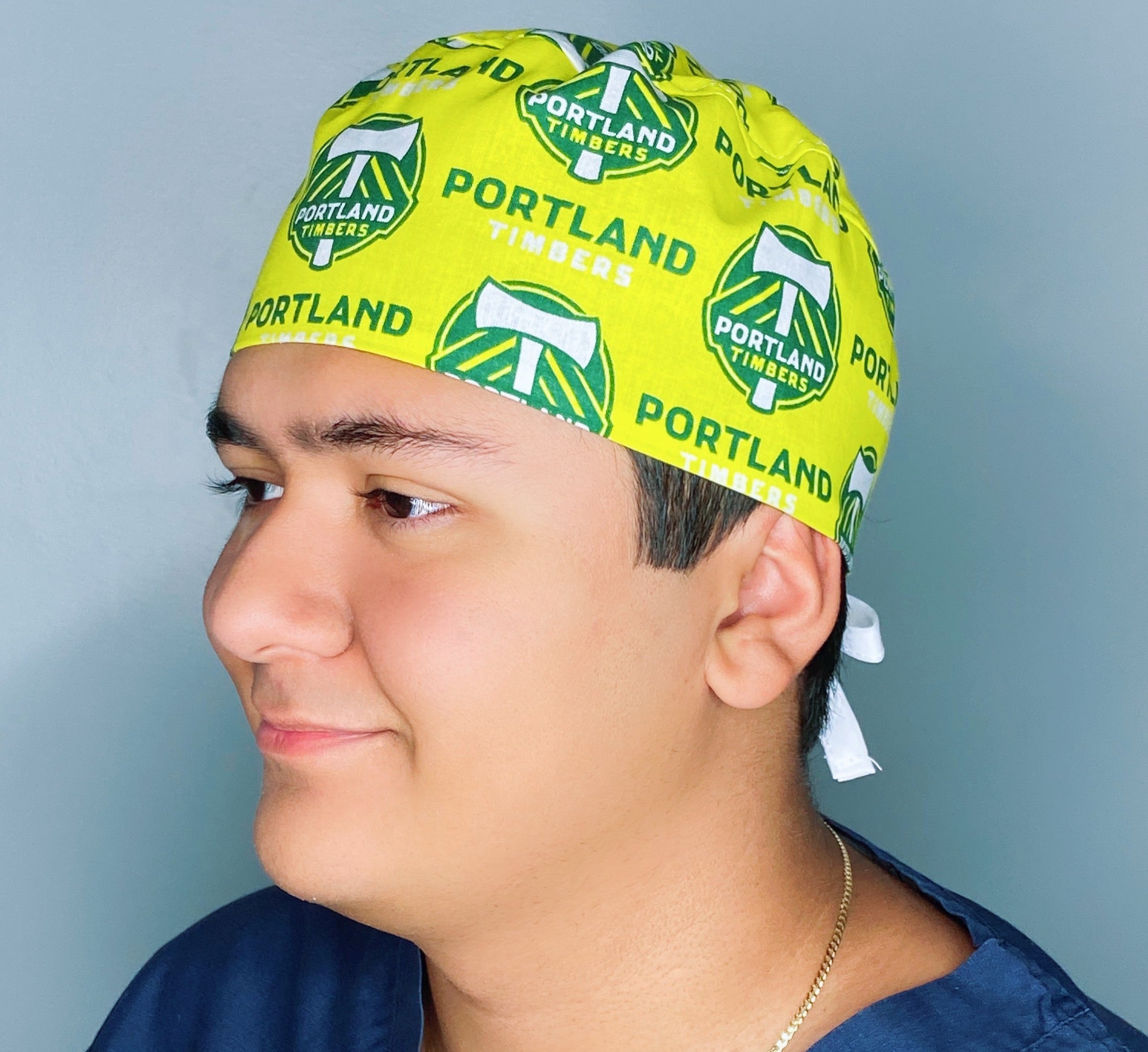 : Scrub Hat Sports Teams Cotton Fabric Cap Do-Rag Skull