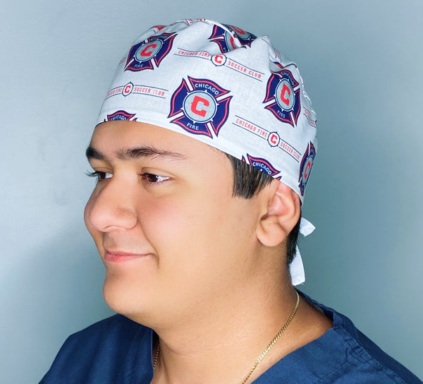 Chicago Soccer Team Unisex Sport Scrub Cap