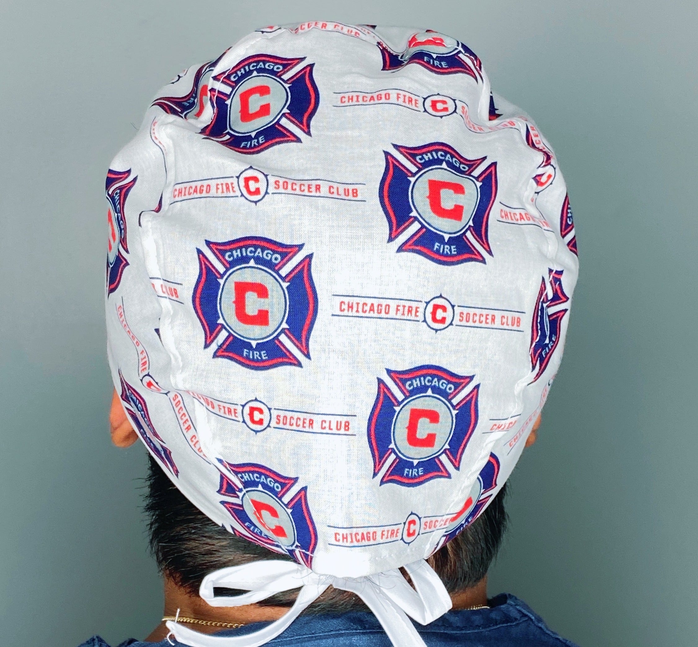 Chicago Soccer Team Unisex Sport Scrub Cap