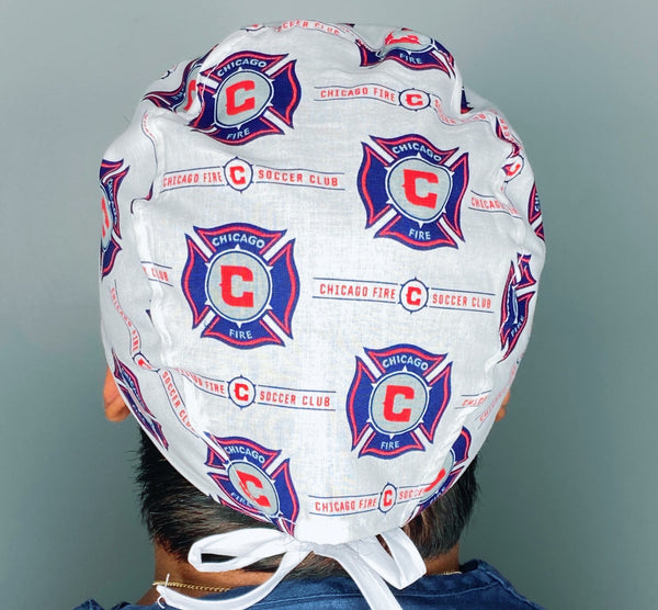 Chicago Soccer Team Unisex Sport Scrub Cap