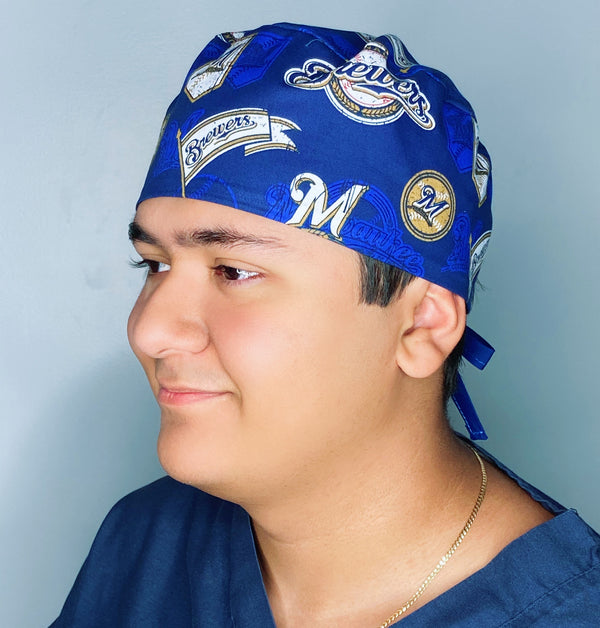 Milwaukee Baseball Team Unisex Sport Scrub Cap