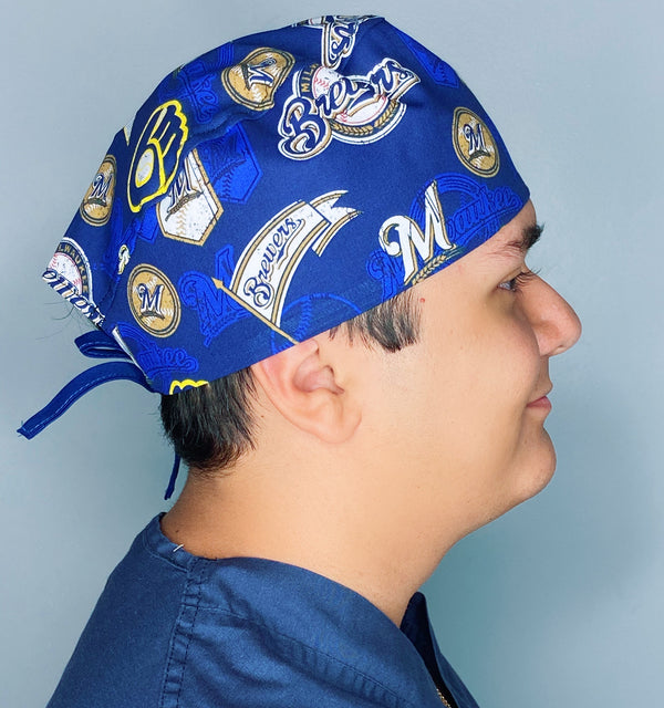 Milwaukee Baseball Team Unisex Sport Scrub Cap