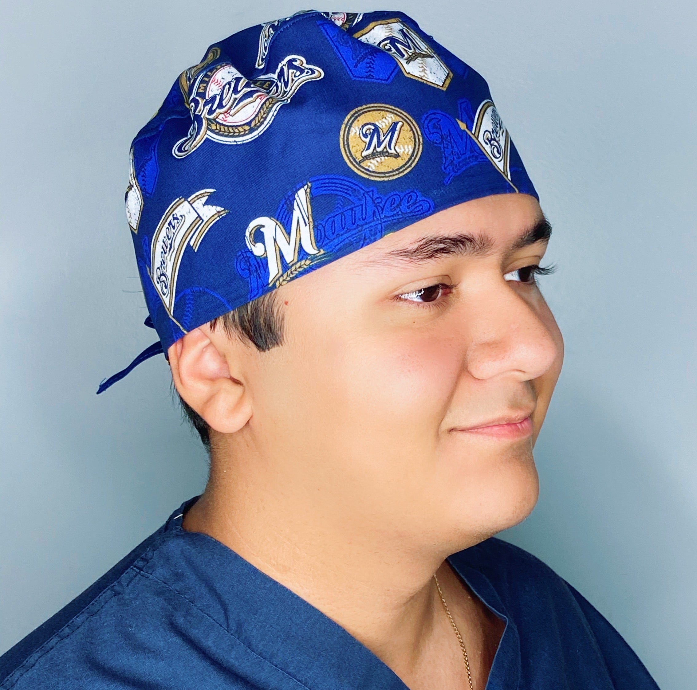 Milwaukee Baseball Team Unisex Sport Scrub Cap