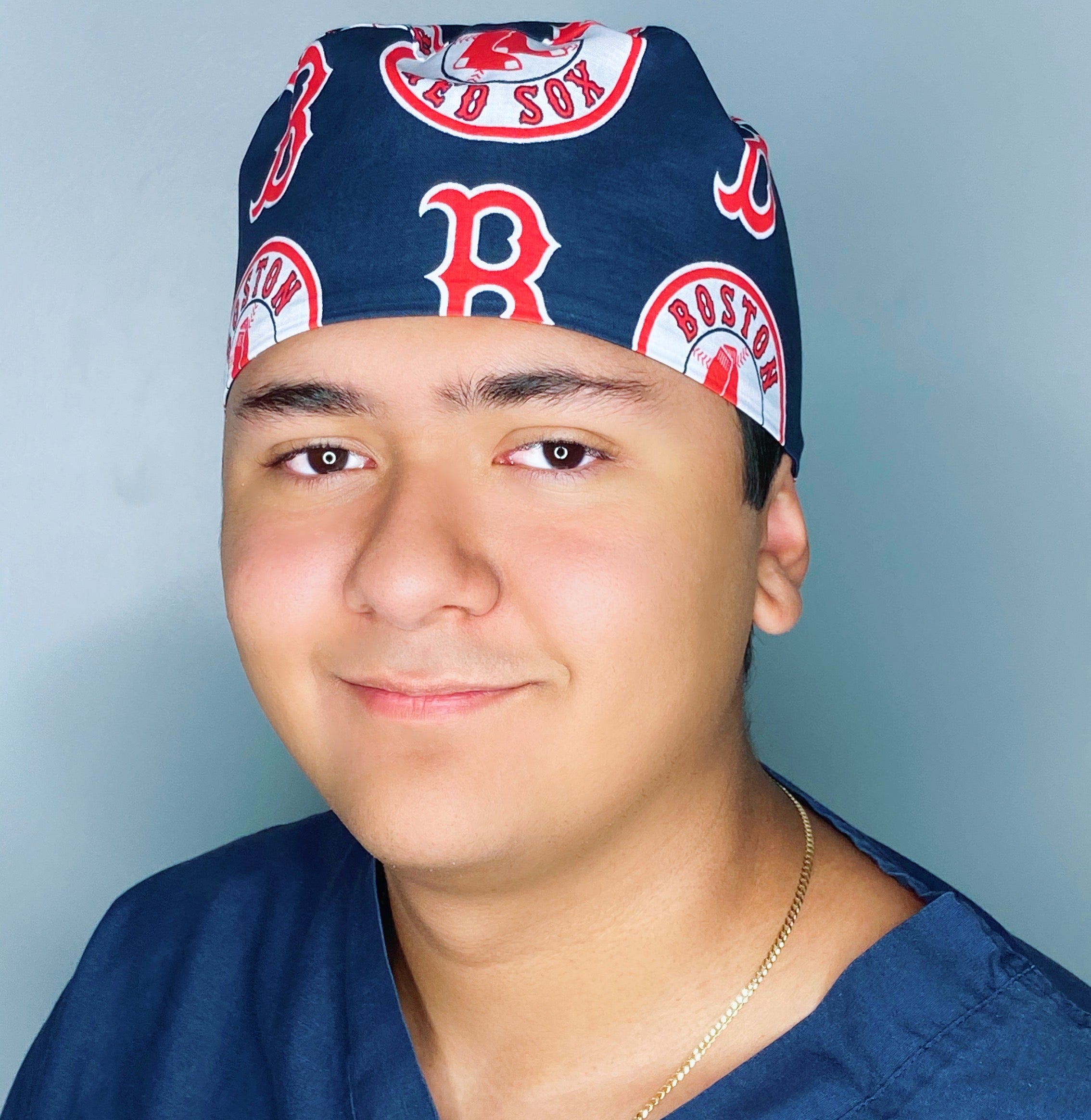 Boston Baseball Team Unisex Sport Scrub Cap