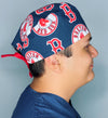 Boston Baseball Team Unisex Sport Scrub Cap